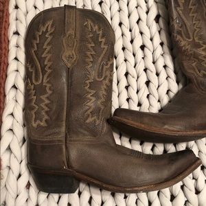 Leather Cowboy boots